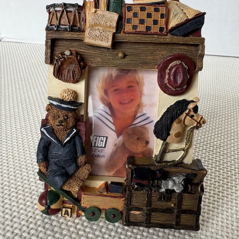 Figi 3D Picture Frame 2x3 Child's Room Boy Toys New Nursery